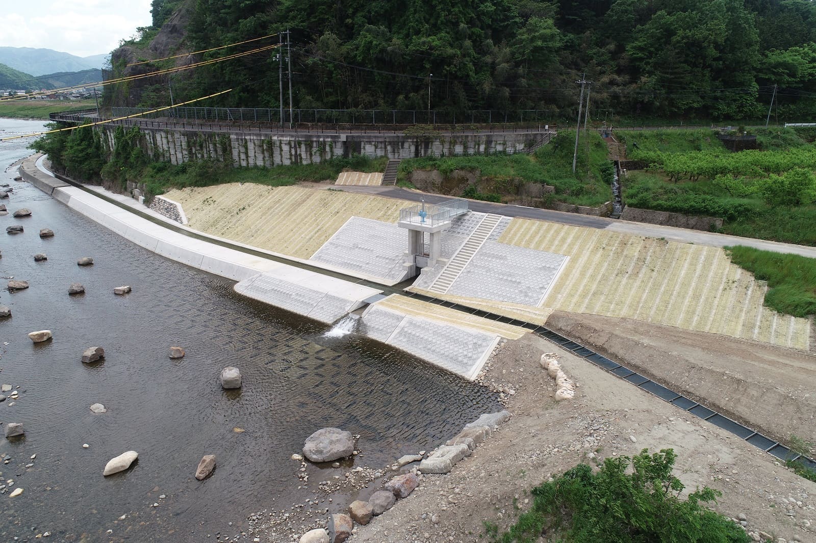 千代川八日市下井手用水樋門改修