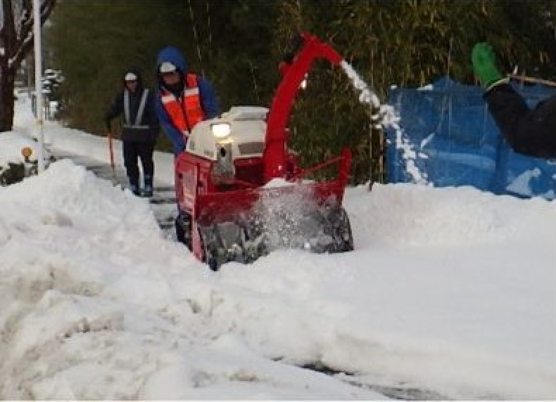 災害対応・災害復旧工事、除雪活動